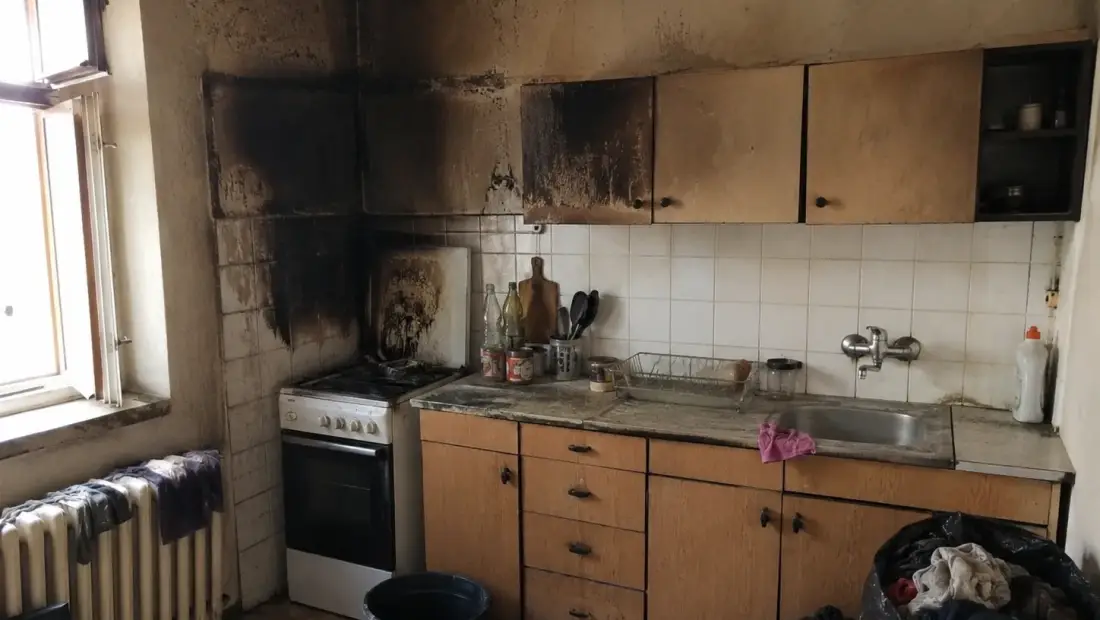 Почистване след пожар